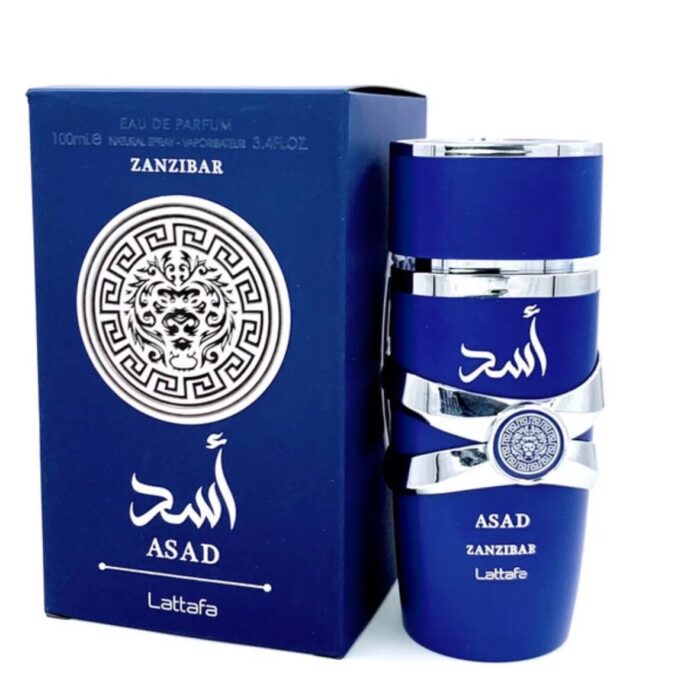 Asad Blue Zanzibar By Lattafa 100ML - Image 5