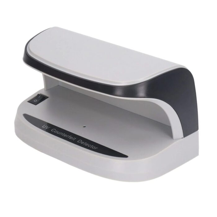Portable Ultraviolet Purple Counterfeit Money Bill Detector Banknotes Cash Currency Desktop UV Light Magnifier Checker - Image 3
