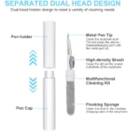 Airpods, IPhones And Bluetooth Earphone Cleaning Pen – 3-in-1 Multifunctional Kit - Image 5