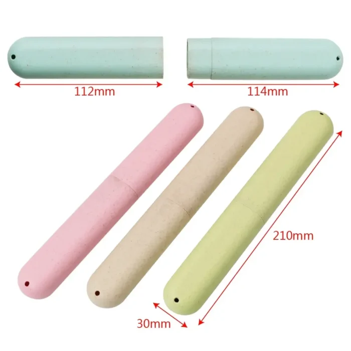 1-4pcs Eco Friendly Portable Travel Toothbrush Protector Case - Image 6