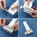 Stainless Steel Wringer Roller Toothpaste Squeezer Dispenser - Image 8