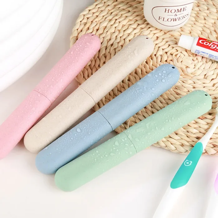 1-4pcs Eco Friendly Portable Travel Toothbrush Protector Case - Image 2