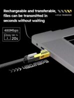 4-in-1 Fast Charging Data Cord Cable USB Type C - Image 2