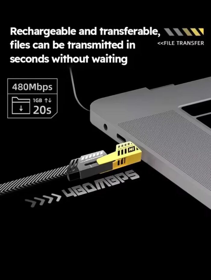 4-in-1 Fast Charging Data Cord Cable USB Type C - Image 2