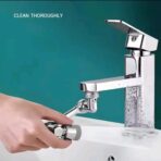 Rotatable Multifunctional Extension Faucet Aerator Kitchen Sink Faucet Extender Adapter Bathroom Tap Swivel Robotic Arm Sink Fit - Image 8