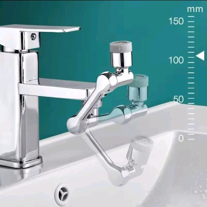 Rotatable Multifunctional Extension Faucet Aerator Kitchen Sink Faucet Extender Adapter Bathroom Tap Swivel Robotic Arm Sink Fit - Image 7