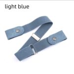 Traceless Invisible Elastic Belt Women's Belt Jeans Pants Men's Elastic Belt