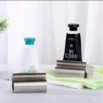 Bathroom Accessories Toothpaste Squeezer Tube Roller Stainless Steel Wringer Roller Rotate Dispenser for Ointments Cosmetics - Image 5