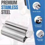 Bathroom Accessories Toothpaste Squeezer Tube Roller Stainless Steel Wringer Roller Rotate Dispenser for Ointments Cosmetics - Image 6