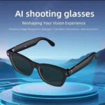 New AI Smart Glasses AI Translation 8MP HD Camera 4K Shooting Image Conversation Recording Listening To Music Smart Glasses.