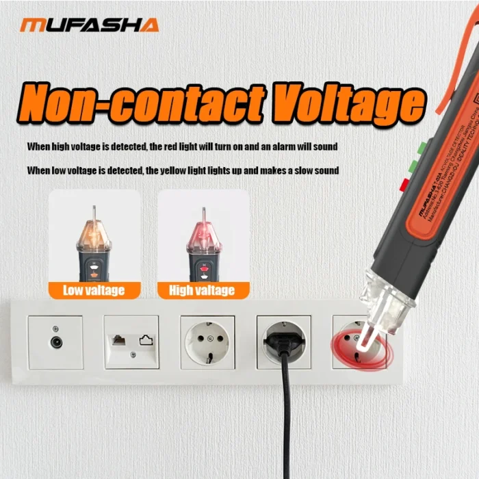 Non-Contact Voltage Detector Electrical Pen - Image 3