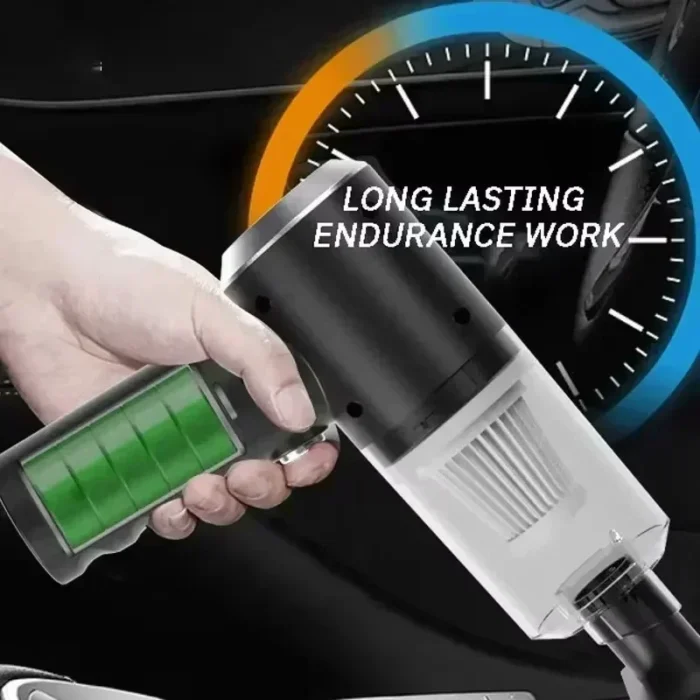 Wireless Car Vacuum - Wet Dry Dual-use Cordless Cleaner - Image 4