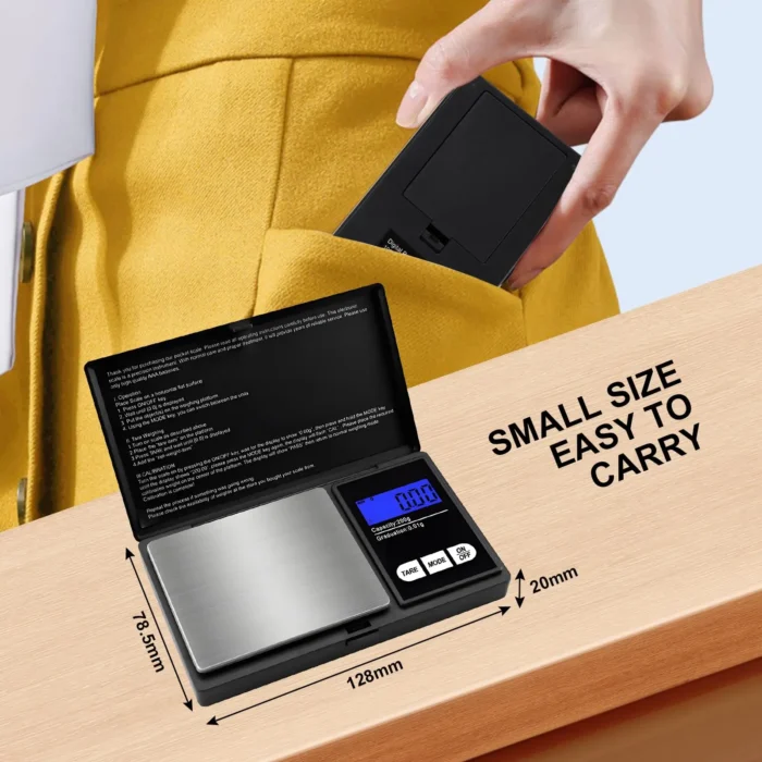 Mini Digital Pocket Scale 0.01g - Image 5