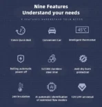 Electric Kettle 12V24V Portable Car Heating Cup - Image 6