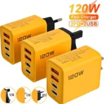 4 Ports USB C PD Charger Quick Charge 3.0 Type C USB