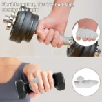 1 Pair Anti-Slip Workout Grips - Image 3