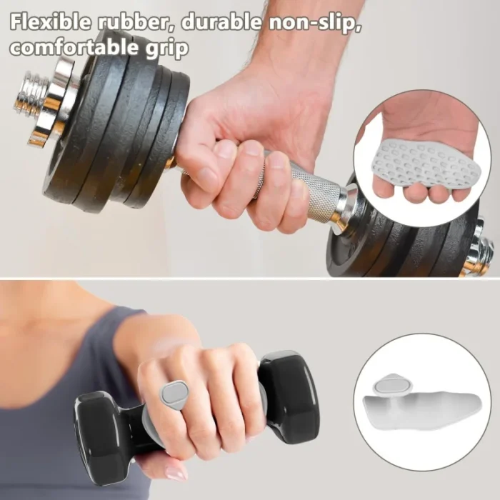 1 Pair Anti-Slip Workout Grips - Image 3