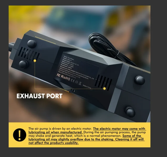 Portable Car Electric Air Pump - Image 3