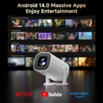 P30PRO Android 14 Smart Mini Projector - Image 2