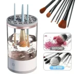 3 In 1 Automatic Electric Makeup Brush Cleaner Stand