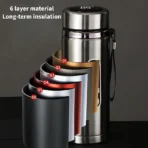 Thermos Sus304 Tea Water Bottle - Image 3