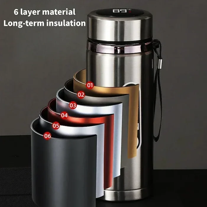 Thermos Sus304 Tea Water Bottle - Image 3