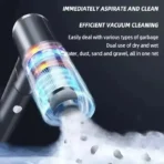 Wireless Car Vacuum - Wet Dry Dual-use Cordless Cleaner - Image 6
